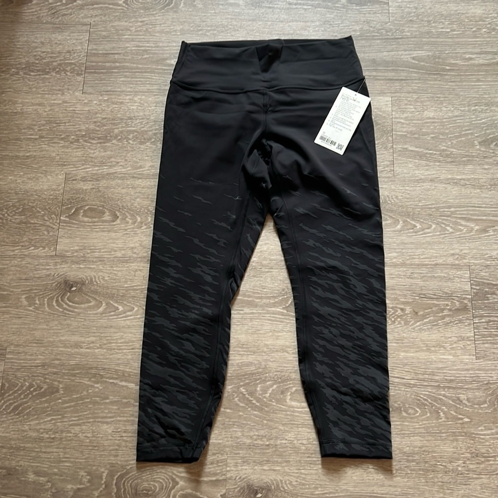 Lululemon Wunder Under HR Tight 25” - Fun Textured Pattern - NWT